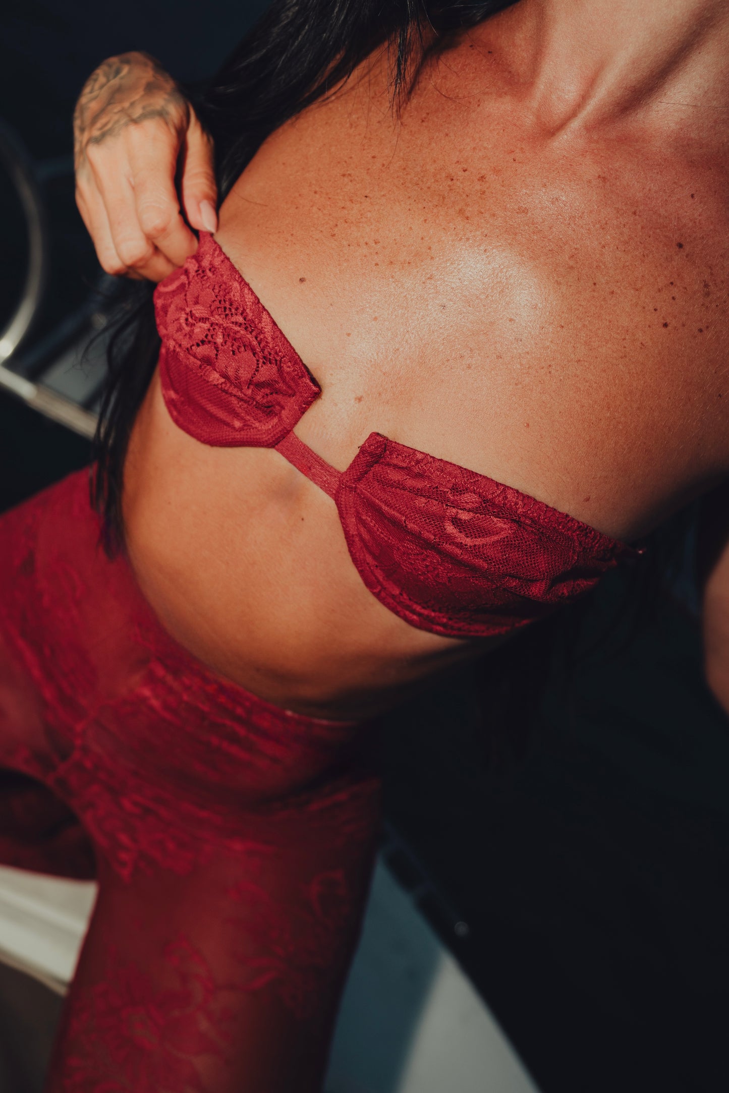 SEDUZIONE IN PIZZO BRALETTE